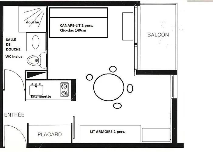 Les Hameaux Ii - 3 Pers - Les Hameaux 2 - 001h2 -plagne Villages Mae-1504 Lägenhet La Plagne